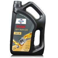 5 litrów FUCHS TITAN GT1 FLEX C23 5W30 - ACEA C2 C3, API SQ SP, MB 229.31 MB 229.51, MB 229.52, OPEL D30 G30 - olej silnikowy, Opakowanie / zestaw: 5 litrów - sklep olejefuchs.pl