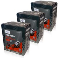 12 litrów FUCHS SILKOLENE PRO 4 10W30 XP - syntetyczny (fully synthetic) olej silnikowy (4T) do motocyklii - ZESTAW - TANIEJ, Opakowanie / zestaw: 12 litrów (3 x 4 litry) - sklep olejefuchs.pl