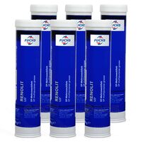 6 sztuk FUCHS RENOLIT MP - smar - 400 g - ZESTAW - TANIEJ, Opakowanie / zestaw: 400 g x 6 - sklep olejefuchs.pl