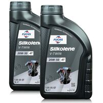 1 litr FUCHS SILKOLENE V-TWIN 80W90 API GL-5 - półsyntetyczny olej przekładniowy do motocykli typu cruiser, Opakowanie / zestaw: 1 litr, Lepkość SAE: 80W90, 5. zdjęcie - sklep olejefuchs.pl