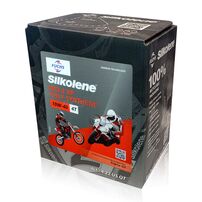 4 litry FUCHS SILKOLENE PRO 4 10W40 XP - syntetyczny (fully synthetic) olej silnikowy (4T) do motocykli, Opakowanie / zestaw: 4 litry - sklep olejefuchs.pl