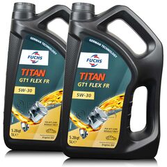 10 litrów FUCHS TITAN GT1 FLEX FR 5W30 - olej silnikowy - ZESTAW - TANIEJ, Opakowanie / zestaw: 10 litrów (2 x 5 litrów) - sklep olejefuchs.pl