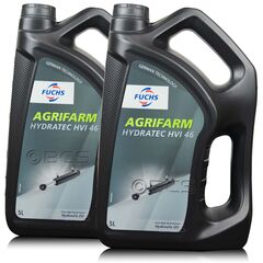 10 litrów FUCHS AGRIFARM HYDRATEC HVI 46 - olej hydrauliczny - ZESTAW - TANIEJ, Opakowanie / zestaw: 10 litrów (2 x 5 litrów) - sklep olejefuchs.pl