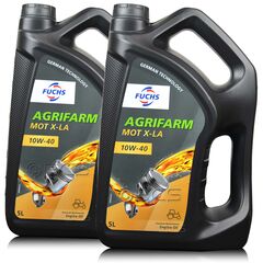 10 litrów FUCHS AGRIFARM MOT X-LA 10W40 - olej silnikowy - ZESTAW - TANIEJ, Opakowanie / zestaw: 10 litrów (2 x 5 litrów) - sklep olejefuchs.pl