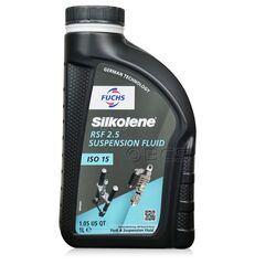 FUCHS SILKOLENE RSF 2,5 (ISO 15) - olej do amortyzatorów w motocyklach - 1 litr, Nazwa: RSF 2,5 (ISO 15), Opakowanie / zestaw: 1 litr - sklep olejefuchs.pl