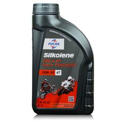 1 litr FUCHS SILKOLENE PRO 4 10W50 XP - syntetyczny (full synthetic) olej silnikowy (4T) do motocykli, Opakowanie / zestaw: 1 litr - sklep olejefuchs.pl