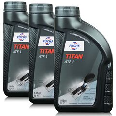 3 litry FUCHS TITAN ATF 1 - olej do automatycznych skrzyń biegów - ZESTAW - TANIEJ, Opakowanie / zestaw: 3 litry (3 x 1 litr) - sklep olejefuchs.pl