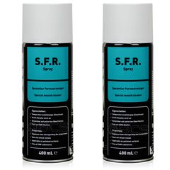 2 sztuki RIVOLTA S.F.R SPRAY - środek myjący do form - 400 ml - ZESTAW- TANIEJ, Opakowanie / zestaw: 400 ml SPRAY x 2 - sklep olejefuchs.pl