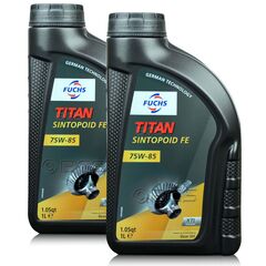 2 litry FUCHS TITAN SINTOPOID FE 75W85 XTL GL-5 - olej przekładniowy - ZESTAW - TANIEJ, Opakowanie / zestaw: 2 litry (2 x 1 litr) - sklep olejefuchs.pl