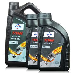 FUCHS TITAN UNIMAX PLUS MC 10W40 - olej silnikowy - ZESTAW - 7 litrów - TANIEJ, Opakowanie / zestaw: 7 litrów (5 litrów + 2 litry) - sklep olejefuchs.pl