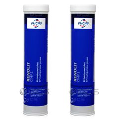 2 sztuki FUCHS RENOLIT CX-EP 2 - smar - 400 g - ZESTAW - TANIEJ, Opakowanie / zestaw: 400 g x 2 - sklep olejefuchs.pl