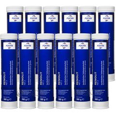 12 sztuk FUCHS RENOLIT HLT 2 - smar - 380 g - ZESTAW - TANIEJ, Opakowanie / zestaw: 380 g x 12 - sklep olejefuchs.pl