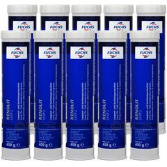 10 sztuk FUCHS RENOLIT LX-EP 2 - smar - 400 g - ZESTAW - TANIEJ, Opakowanie / zestaw: 400 g x 10 - sklep olejefuchs.pl