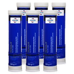 6 sztuk FUCHS RENOLIT PU-FH 300 - smar - 400 g - ZESTAW - TANIEJ, Opakowanie / zestaw: 400 g x 6 - sklep olejefuchs.pl