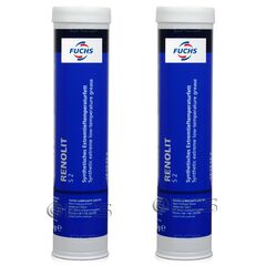 2 sztuki FUCHS RENOLIT S 2 - smar - 400 g - ZESTAW - TANIEJ, Opakowanie / zestaw: 400 g x 2 - sklep olejefuchs.pl