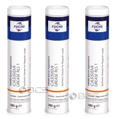 3 sztuki FUCHS CASSIDA GREASE RLS 1 - smar - 380 g [przemysł spożywczy] - ZESTAW - TANIEJ, Opakowanie / zestaw: 380 g x 3 - sklep olejefuchs.pl