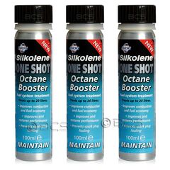 3 sztuki FUCHS SILKOLENE OCTANE BOOSTER - dodatek do paliwa - 100 ml - ZESTAW - TANIEJ, Opakowanie / zestaw: 100 ml x 3 - sklep olejefuchs.pl