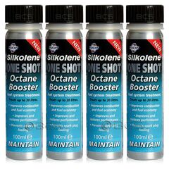 4 sztuki FUCHS SILKOLENE OCTANE BOOSTER - dodatek do paliwa - 100 ml - ZESTAW - TANIEJ, Opakowanie / zestaw: 100 ml x 4 - sklep olejefuchs.pl