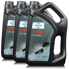 15 litrów - FUCHS TITAN ATF 4000 - olej do automatycznych skrzyń biegów - ZESTAW - TANIEJ, Opakowanie / zestaw: 15 litrów (3 x 5 litrów) - sklep olejefuchs.pl