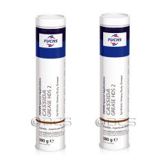 2 sztuki FUCHS CASSIDA GREASE HDS 2 - smar - 380 g [przemysł spożywczy] - ZESTAW - TANIEJ, Opakowanie / zestaw: 380 g x 2 - sklep olejefuchs.pl