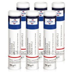 6 sztuk FUCHS CASSIDA GREASE HTS 2 - smar - 380 g [przemysł spożywczy] - ZESTAW - TANIEJ, Opakowanie / zestaw: 380 g x 6 - sklep olejefuchs.pl