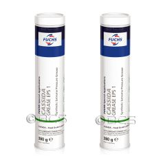 2 sztuki FUCHS CASSIDA GREASE EPS 1 - smar - 380 g [przemysł spożywczy] - ZESTAW - TANIEJ, Opakowanie / zestaw: 380 g x 2 - sklep olejefuchs.pl