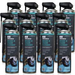12 sztuk FUCHS SILKOLENE BRAKE & CHAIN CLEANER SPRAY - do czyszczenia hamulców i łańcuchów w motocyklach - 500 ml - ZESTAW - TANIEJ, Opakowanie / zestaw: 500 ml SPRAY x 12 - sklep olejefuchs.pl