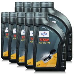 9 litrów FUCHS TITAN ATF 9134 FE (MERCEDES MB 236.17) - olej do automatycznych skrzyń biegów - ZESTAW - TANIEJ, Opakowanie / zestaw: 9 litrów (9 x 1 litr) - sklep olejefuchs.pl
