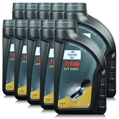 10 litrów FUCHS TITAN ATF 6400 - olej do automatycznych skrzyń biegów - ZESTAW - TANIEJ, Opakowanie / zestaw: 10 litrów (10 x 1 litr) - sklep olejefuchs.pl