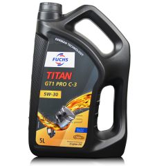 5 litrów FUCHS TITAN GT1 PRO C3 5W30 XTL - olej silnikowy, Opakowanie / zestaw: 5 litrów - sklep olejefuchs.pl