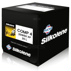20 litrów FUCHS SILKOLENE COMP 4 20W50 XP - syntetyczny olej silnikowy (4T) do motocykli, Opakowanie / zestaw: 20 litrów, Lepkość SAE: 20W50 - sklep olejefuchs.pl