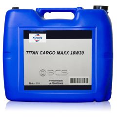 20 litrów FUCHS TITAN CARGO MAXX 10W30 - olej silnikowy, Opakowanie / zestaw: 20 litrów, Lepkość SAE: 10W30 - sklep olejefuchs.pl