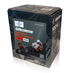 4 litry FUCHS SILKOLENE PRO 4 PLUS 5W30 RACE - syntetyczny (fully synthetic) olej silnikowy (4T) do motocykli wyczynowych - sklep olejefuchs.pl