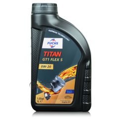 1 litr FUCHS TITAN GT1 FLEX 5 0W20 - olej silnikowy, Opakowanie / zestaw: 1 litr - sklep olejefuchs.pl
