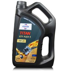 5 litrów FUCHS TITAN GT1 FLEX 5 0W20 - olej silnikowy, Opakowanie / zestaw: 5 litrów - sklep olejefuchs.pl