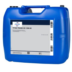 20 litrów FUCHS TITAN TRANS HD 15W50 - olej silnikowy, Opakowanie / zestaw: 20 litrów - sklep olejefuchs.pl