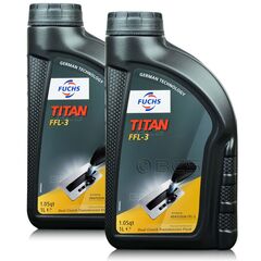 2 litry FUCHS TITAN FFL-3 (BMW MTF LT-5, MB 236.24) - olej do skrzyń dwusprzęgłowych - ZESTAW - TANIEJ, Opakowanie / zestaw: 2 litry (2 x 1 litr) - sklep olejefuchs.pl