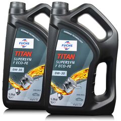 10 litrów FUCHS TITAN SUPERSYN F Eco-FE 0W30 FORD WSS-M2C950-A - olej silnikowy - ZESTAW - TANIEJ, Opakowanie / zestaw: 10 litrów (2 x 5 litrów) - sklep olejefuchs.pl