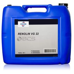 20 litrów FUCHS RENOLIN VG 22 - mineralny olej hydrauliczny, Opakowanie / zestaw: 20 litrów, ISO VG: 22 - sklep olejefuchs.pl