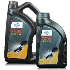 FUCHS TITAN CVTF FLEX - olej do skrzyń bezstopniowych CVT - ZESTAW - 6 litrów - TANIEJ, Opakowanie / zestaw: 6 litrów (5 litrów + 1 litr) - sklep olejefuchs.pl