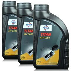 3 litry FUCHS TITAN ATF 6008 - olej do automatycznych skrzyń biegów - ZESTAW - TANIEJ, Opakowanie / zestaw: 3 litry (3 x 1 litr) - sklep olejefuchs.pl