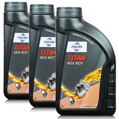 3 litry FUCHS TITAN MIX ROT 2T - mineralny olej silnikowy do silników dwusuwowych - ZESTAW - TANIEJ, Opakowanie / zestaw: 3 litry (3 x 1 litr) - sklep olejefuchs.pl