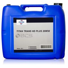 FUCHS TITAN TRANS HD PLUS 20W50 - olej silnikowy - 20 litrów - sklep olejefuchs.pl