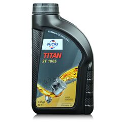 FUCHS TITAN 2T 100 S - syntetyczny olej do silników dwusuwowych - 1 litr, Opakowanie / zestaw: 1 litr - sklep olejefuchs.pl