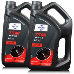 FUCHS TITAN RACE PRO S 5W30 - syntetyczny (full syntetic) olej silnikowy - ZESTAW - 10 litrów - TANIEJ, Opakowanie / zestaw: 10 litrów (2 x 5 litrów) - sklep olejefuchs.pl