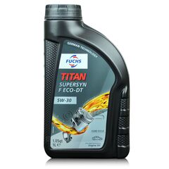 1 litr FUCHS TITAN SUPERSYN F Eco-DT 5W30 - olej silnikowy, Opakowanie / zestaw: 1 litr - sklep olejefuchs.pl