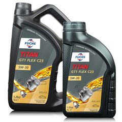 6 litrów FUCHS TITAN GT1 FLEX C23 5W30 - olej silnikowy - ZESTAW - TANIEJ, Opakowanie / zestaw: 6 litrów (5 litrów + 1 litr) - sklep olejefuchs.pl