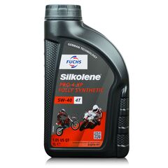 1 litr FUCHS SILKOLENE PRO 4 5W40 XP - syntetyczny (full synthetic) olej silnikowy (4T) do motocykli, Opakowanie / zestaw: 1 litr - sklep olejefuchs.pl