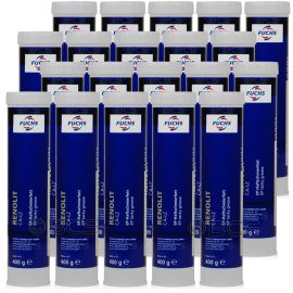 20 sztuk FUCHS RENOLIT CA-LZ - smar wapniowy NLGI 2 [-30°C do +120°C] - 400 g - ZESTAW - TANIEJ, Opakowanie / zestaw: 400 g x 20 - sklep olejefuchs.pl