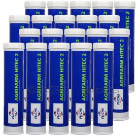 20 sztuk FUCHS AGRIFARM HITEC 2 - smar litowy - 400 g - ZESTAW - TANIEJ, Opakowanie / zestaw: 400 g x 20 - sklep olejefuchs.pl